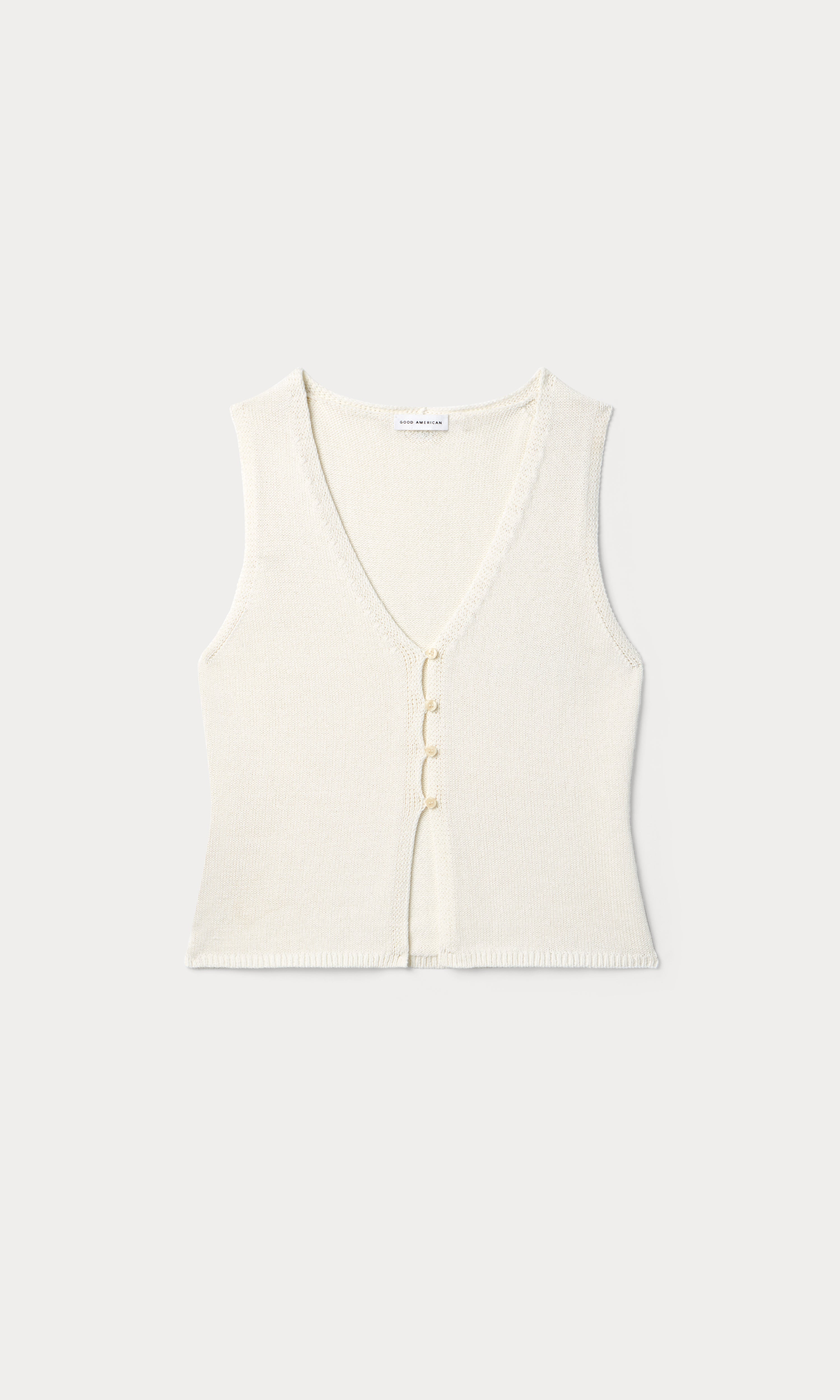 THE KNIT VEST | WHITE001
